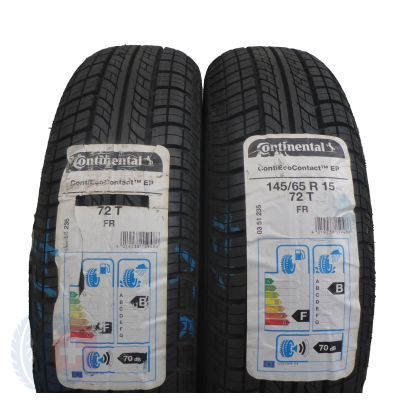 2 x CONTINENTAL 145/65 R15 72T ContiEcoContact EP Lato 2016
