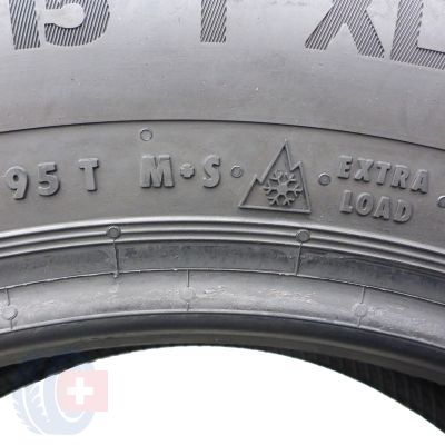2. Opony 195/65 R15 2x CONTINENTAL 95T XL WinterContact TS870 Zimowe 2021, 2023 Jak Nowe 7,2-7,5mm