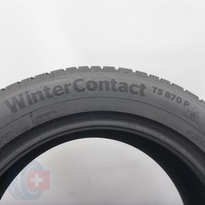 5. Opony 215/60 R17 2x CONTINENTAL 96H WinterContact TS 870 P Zimowe 2024 8,7mm 
