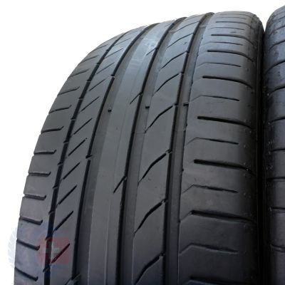 2. Opony 245/45 R19 2x CONTINENTAL 98W ContiSportContact 5 SUV Letnie 2017 5,8mm