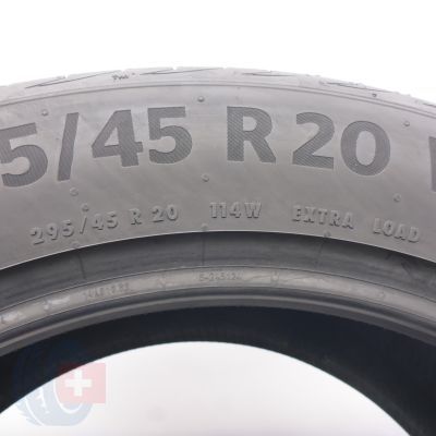 6. Opony 295/45 R20 2x CONTINENTAL 114W Premium Contact 6 Letnie 2018 7,2-mm