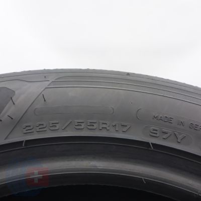 8. Opony 225/55 R17 2x GOODYEAR 97Y Eagle F1 Asymetric 5 RFT M0E BMW Letnie 2021 7mm 