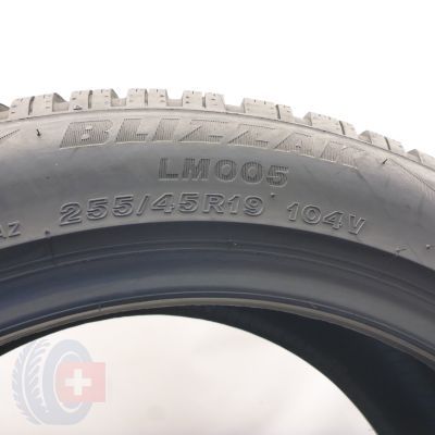 6. Opony 255/45 R19 4x BRIDGESTONE 104V Blizzak LM005 Zimowe 2024 7,8mm