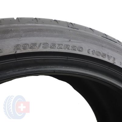 6. 2 x BRIDGESTONE 295/35 ZR20 105Y XL Potenza S001 Lato 4.7-5mm