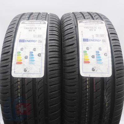 3. Opony 195/55 R15 4x BARUM 85V Bravuris 5 Letnie 2022 Jak Nowe