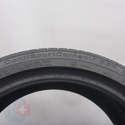 5. Opony 255/35 R19 2x CONTINENTAL 96Y XL ContiSportContact 5 RFT M0E Letnie 2021 6,8mm