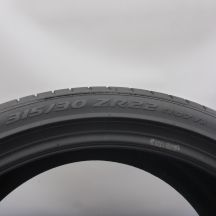 6. Opony 315/30 ZR22 2x PIRELLI 107Y XL P Zero Letnie 2022 5,8mm