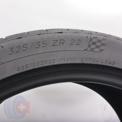 6. Opony 325/35 ZR22 2x MICHELIN 114Y XL Pilot Sport 4S M01 Letnie 2024 6mm