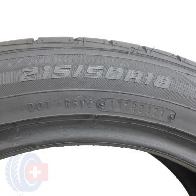 6. 4 x FALKEN 215/50 R18 92W Azenis FK 453CC Lato DOT21  6.5-7mm