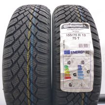 Opony 155/70 R13 2x CONTINENTAL 75T WinterContact TS 860 Zimowe 2023