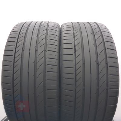Opony 255/35 R19 2x CONTINENTAL 96Y XL ContiSportContact 5 RFT M0E Letnie 2021 6,8mm