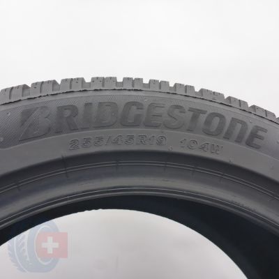 4. Opony 255/45 R19 2x BRIDGESTONE 104W XL Blizzak 6 Zimowe 2024 7,2mm
