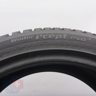 5. Opony 245/40 R19 2x HANKOOK 98V XL Winter I cept evo3 Zimowe 2024 8-8,2mm 