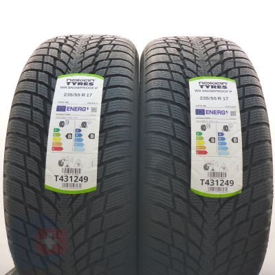 6. Opony 235/55 R17 4x NOKIAN 103V XL WR Snowproof P Zimowe 2025 Nieużywane