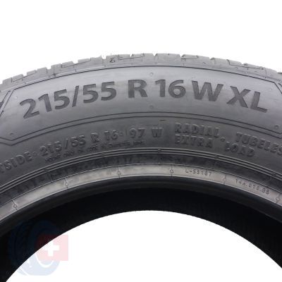 6. Opony 215/55 R16 4x BARUM 97W XL Bravuris 5 Letnie 2022 Jak Nowe