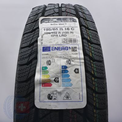 Opona 195/65 R16C 1x UNIROYAL 104/102R SnowMax3 Zimowa 2022 Nieużywana 