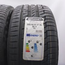 2. Opony 245/40 R17 4x CONTINENTAL 95Y XL PremiumContact 6 Letnie 2023