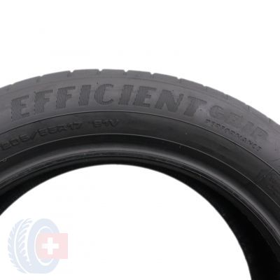 7. 4 x GOODYEAR 205/55 R17 91V Efficient Grip  Lato DOT21 6.2mm