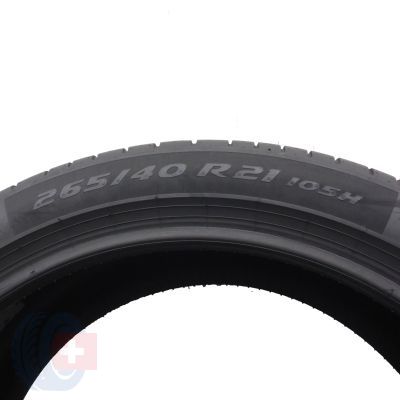 5. Opony 2x PIRELLI 265/40 R21 PZero PZ4 105H XL MO-S Elect PNCS Letnie 2022 6mm
