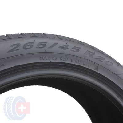 4. 1 x PIRELLI 265/45 R20 104V Scorpion Winter N0 Zima 2020 6mm 