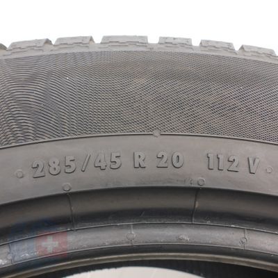 9. Opony 285/45 R20 2x CONTINENTAL 112V XL ContiWinterContact Ts830P Zimowe 2023 6mm