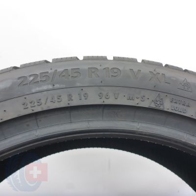 3. Opona 225/45 R19 1x CONTINENTAL 96V XL WinterContact Ts870P Zimowa 2022 Nieużywana