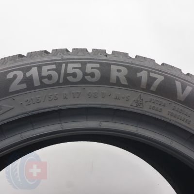 6. Opony 215/55 R17 4x SEMPERIT 98V XL Speed-Grip 5 Zimowe 2024 8,2-7,8mm 
