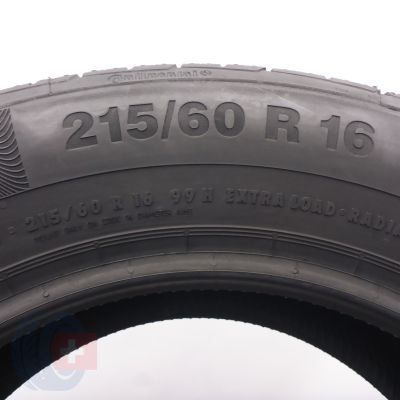 4. Opona 215/60 R16 1x CONTINENTAL 99H XL ContiPremiumContact 5 Letnia 2017 