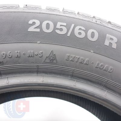 10. Opony 205/60 R16 4x CONTINENTAL 96H XL ContiWinterContact TS 830 P Zimowe 2025 9-8,2mm