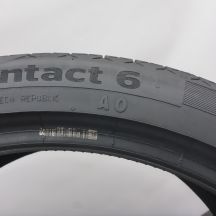 9. Opony 245/35 R19 2x CONTINENTAL 93Y XL SportContact6 AO Letnie 2022 5,8-6mm