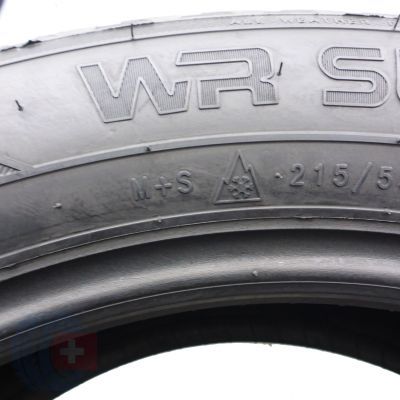 5. Opony 215/55 R18 4x NOKIAN 99V XL WR SUV3 Zimowe 2021 7,2-8mm