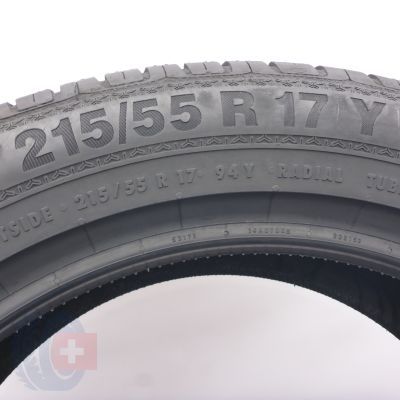 5. Opona 215/55 R17 1x BARUM 94Y Bravuris 3 Letnia 2018 Nieużywana 