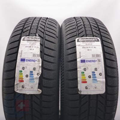 Opony 205/55 R17 2x CONTINENTAL 95V XL WinterContact TS 870 P Zimowe 2025