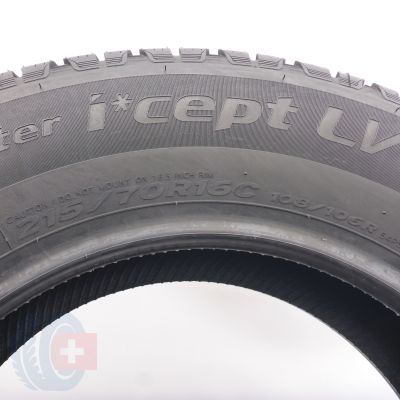 6. Opony 215/70 R16C 2x HANKOOK  108/106R Winter I Cept LV Zimowe 2019 