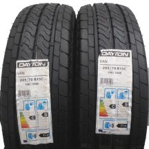 6. 4 x DAYTON 205/70 R15C 106/104R Van Lato 2018 Jak Nowe Nieużywane 