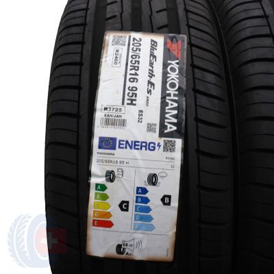 2. 2 x YOKOHAMA 205/65 R16 95H BluEarth-ES ES32 Lato 2022 Jak Nowe