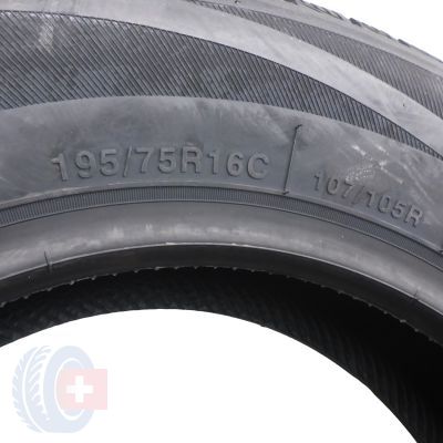 6. 2 x NORDEXX 195/75 R16C 107/105R WinterSafe Van LT Zima 2020 Jak Nowe