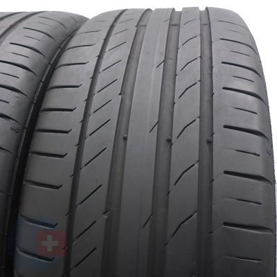 3. 2 x CONTINENTAL 235/45 R19 95V ContiSportContact 5 MOE SUV RunFlat Lato 2016 5mm