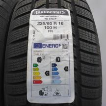 4. Opony 235/60 R16 4x CONTINENTAL 100H WinterContact TS870P Zimowe 2022 Nieużywane 