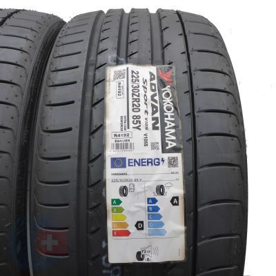 2. Opony 225/30 ZR20 4x YOKOHAMA 85Y XL Advan Sport V105 Letnie 2021 Jak Nowe