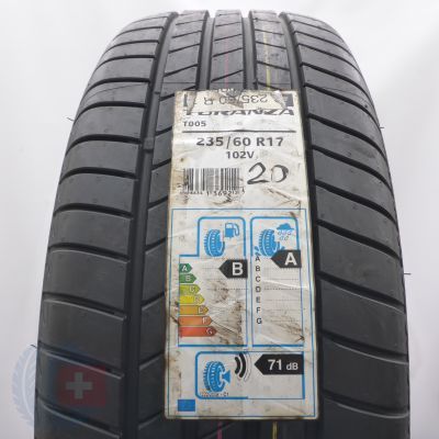 Opona 235/60 R17 1x BRIDGESTONE 102V Turanza T005 Letnia 2020 