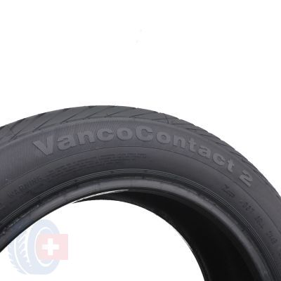 7. 4 x CONTINENTAL 195/60 R16 C 99/97H VancoContact 2 Lato 2015 