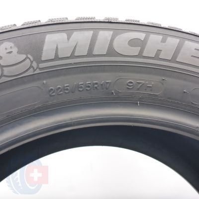 7. Opony 225/55 R17 4x MICHELIN 97H Alpin 5 BMW M0 Zimowe 2019 7-6,5mm