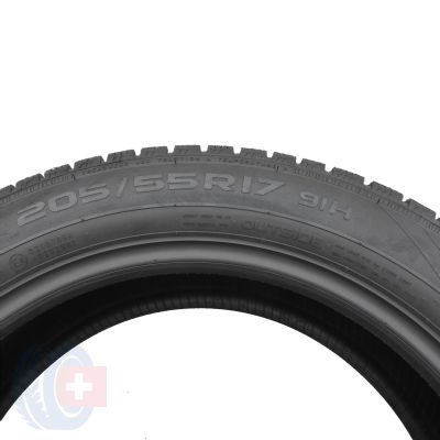 6. Opony 205/55 R17 4x NOKIAN 91H WR A4 Run Flat Zimowe 2018 Nieużywane